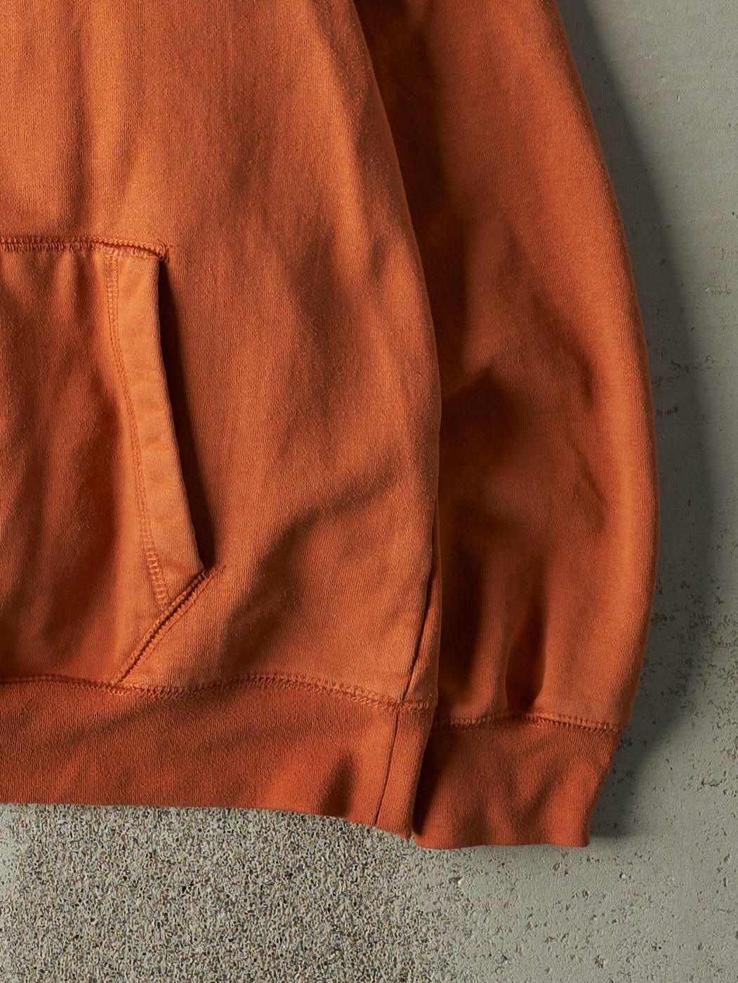 Vintage Y2K Orange Browning Embroidered Hoodie (L)