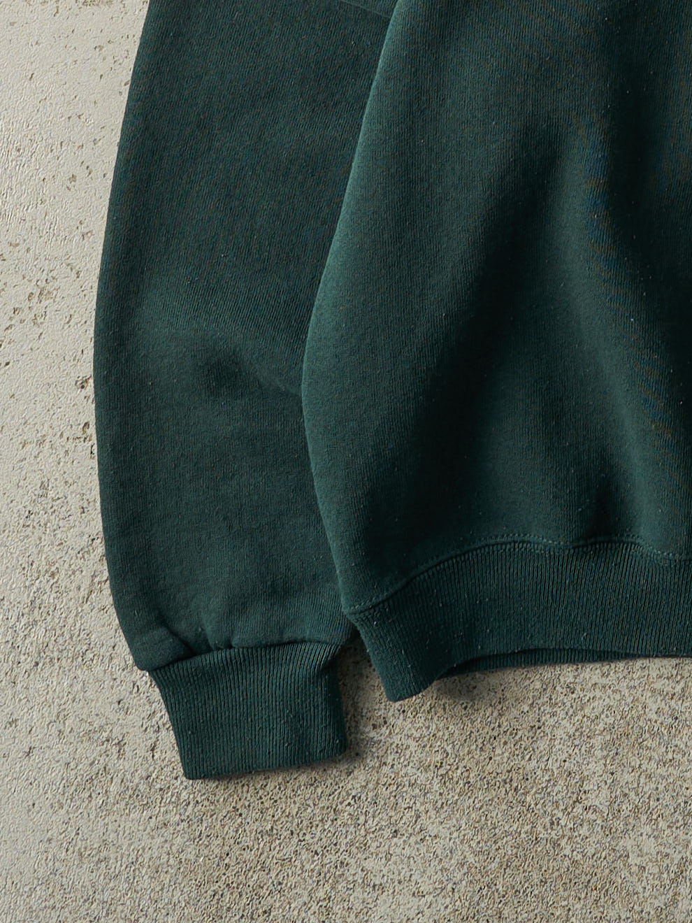 Vintage 90s Green Blank Boxy Crewneck (M/L)