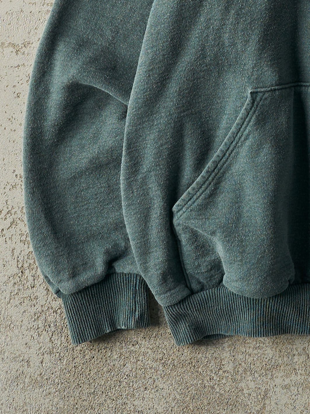 Vintage 90s Green Blank Wind River Blank Hoodie (M/L)