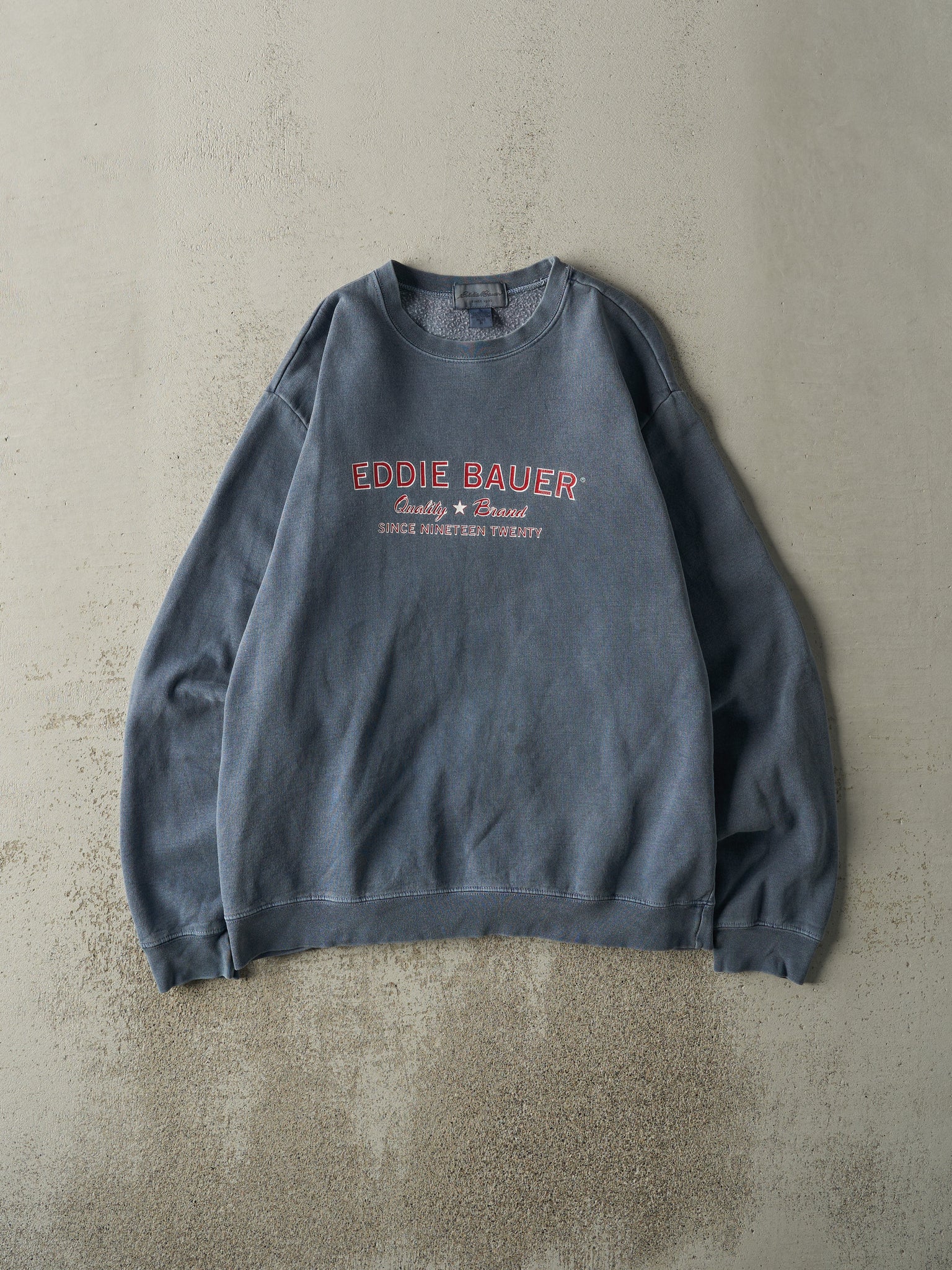 Vintage 90s Washed Navy Eddie Bauer Crewneck (M/L)