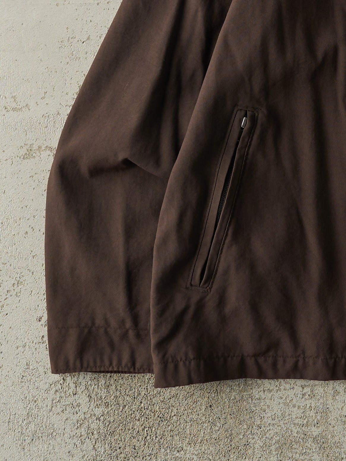Vintage Y2K Brown Gap Lightweight Zip Up Jacket (L)