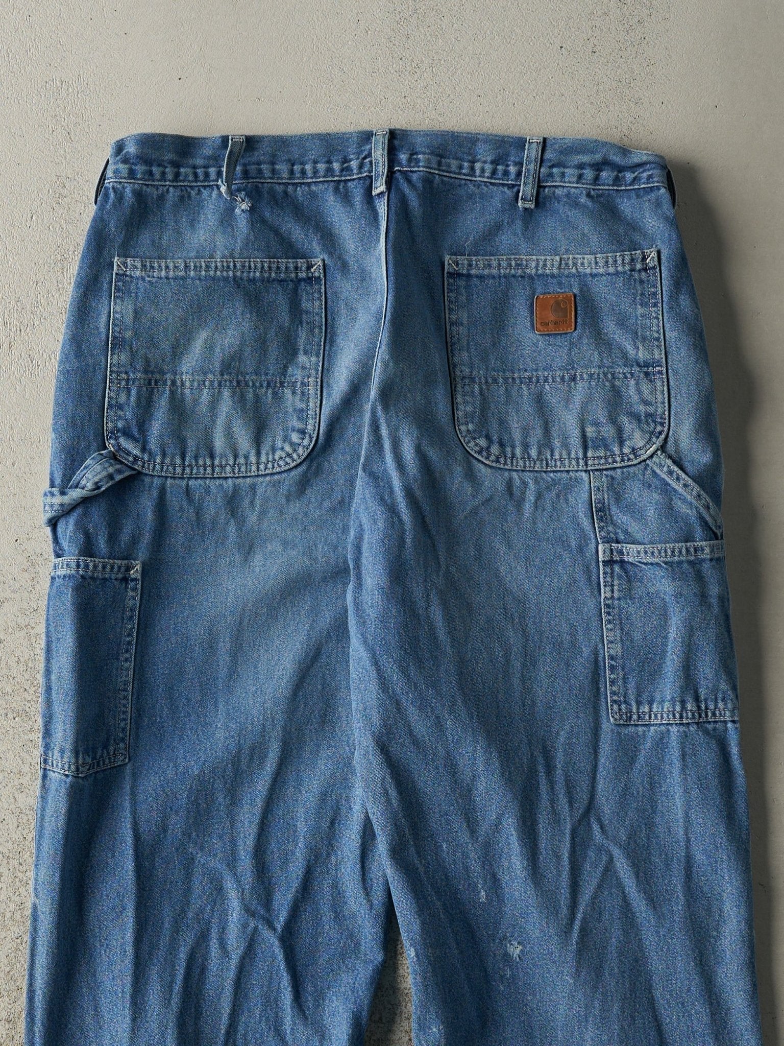ま*い様 USA製 実寸W31相当 Carhartt 一点物 Y2K vinta Vintage Y2K Mid Wash Carhartt Dungaree Fit Carpenter Jeans (35.5