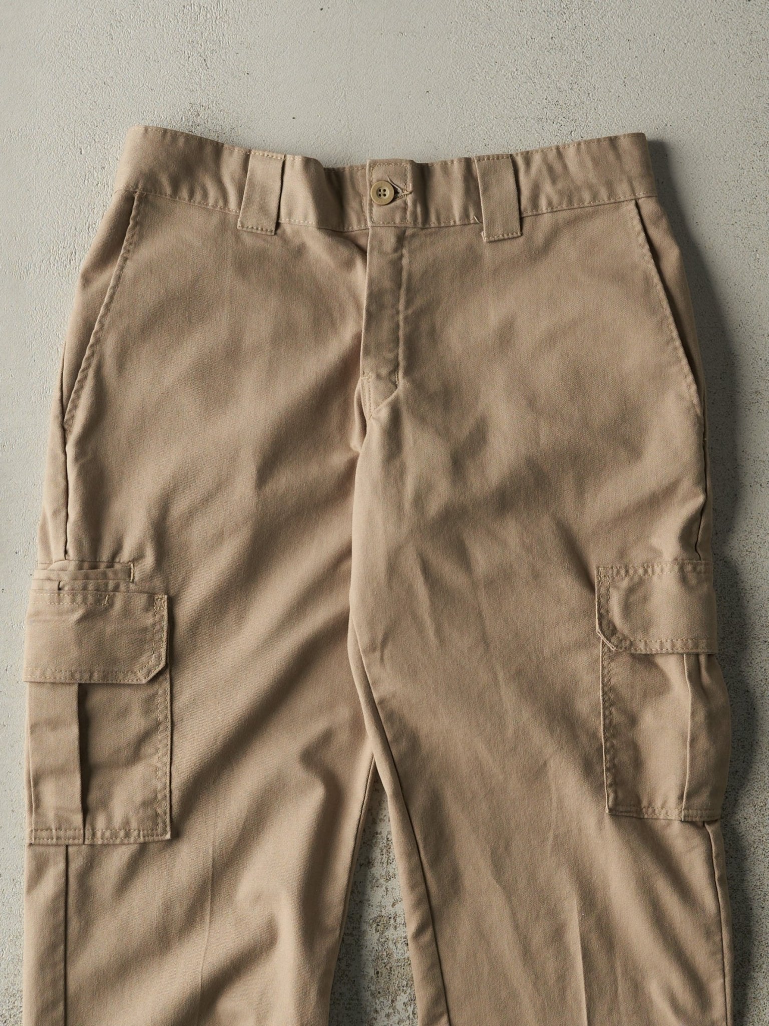 Vintage Y2K Beige Dickies Cargo Work Pants (32x31.5)