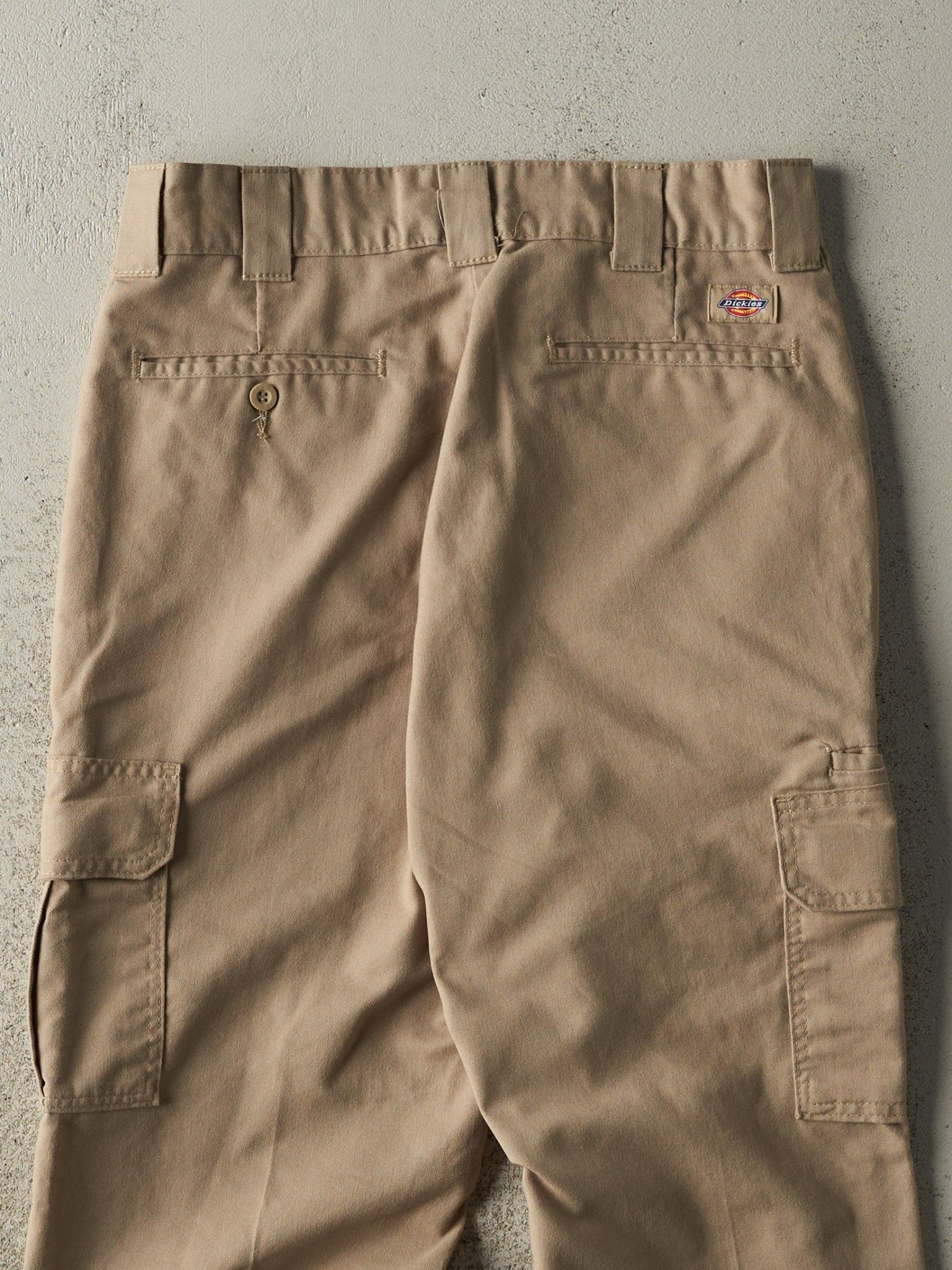 Vintage Y2K Beige Dickies Cargo Work Pants (32x31.5)