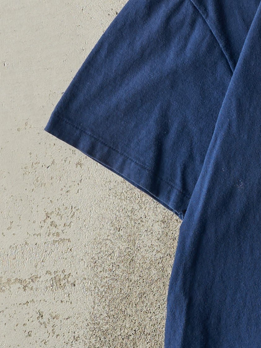 Vintage 90s Navy Blue Berkeley University Single Stitch Tee (M)