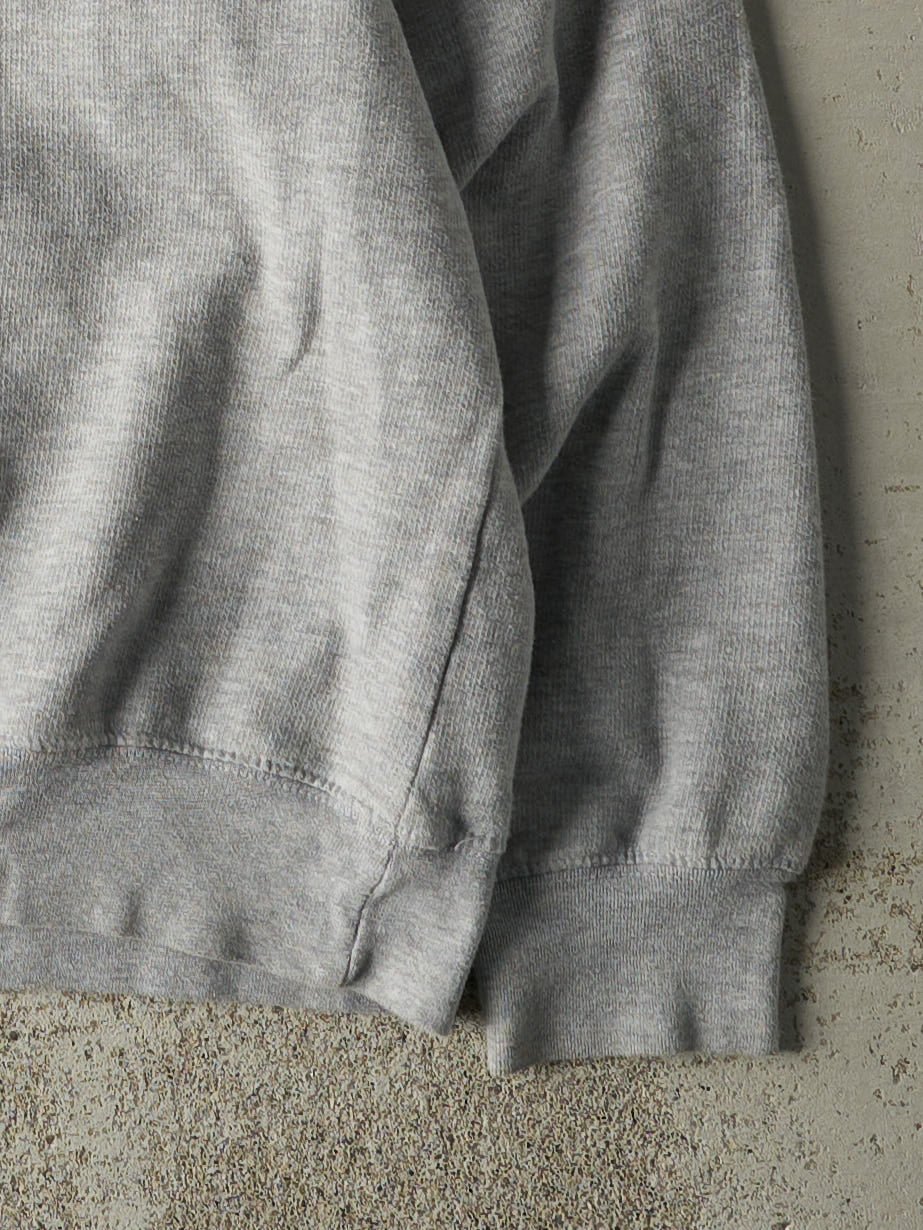 Vintage Y2K Grey Embroidered Orlando Crewneck (M/L)