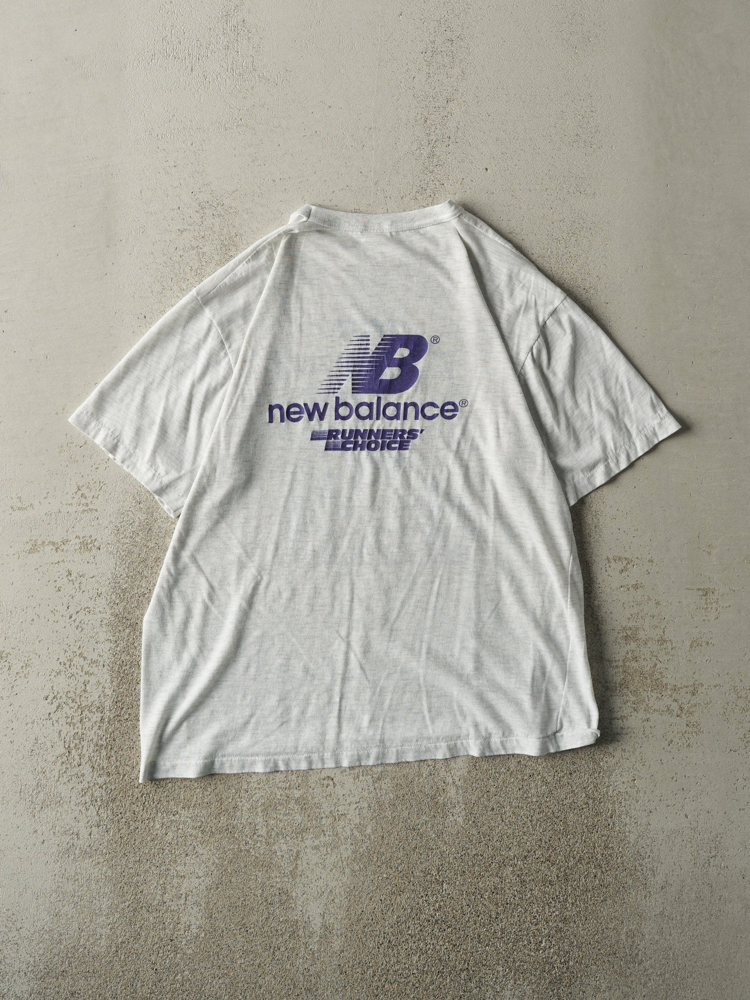 Vintage 90s Heather Grey Coors Light New Balance Toronto 10 Miler Run Tee (M)