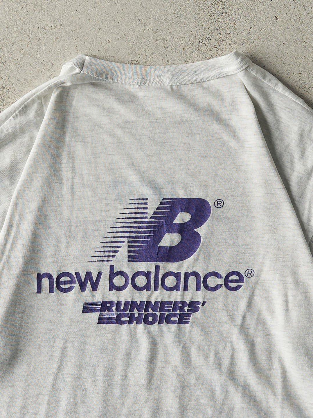 Vintage 90s Heather Grey Coors Light New Balance Toronto 10 Miler Run Tee (M)