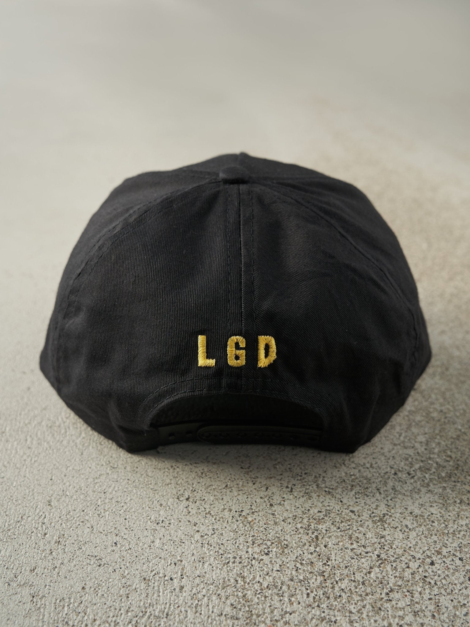 Vintage 90s Black Labatt Genuine Draft Snapback