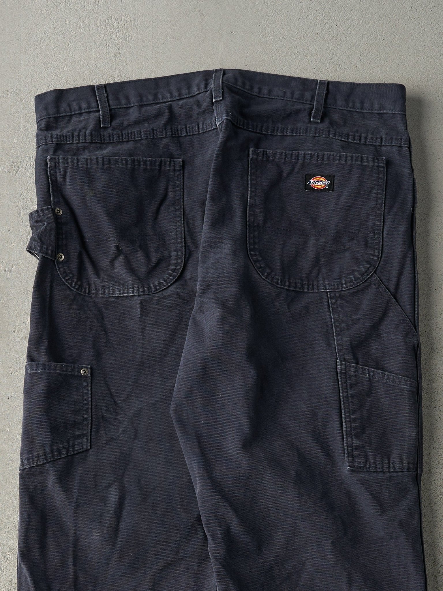 Vintage 90s Navy Blue Dickies Carpenter Pants (39x32.5)