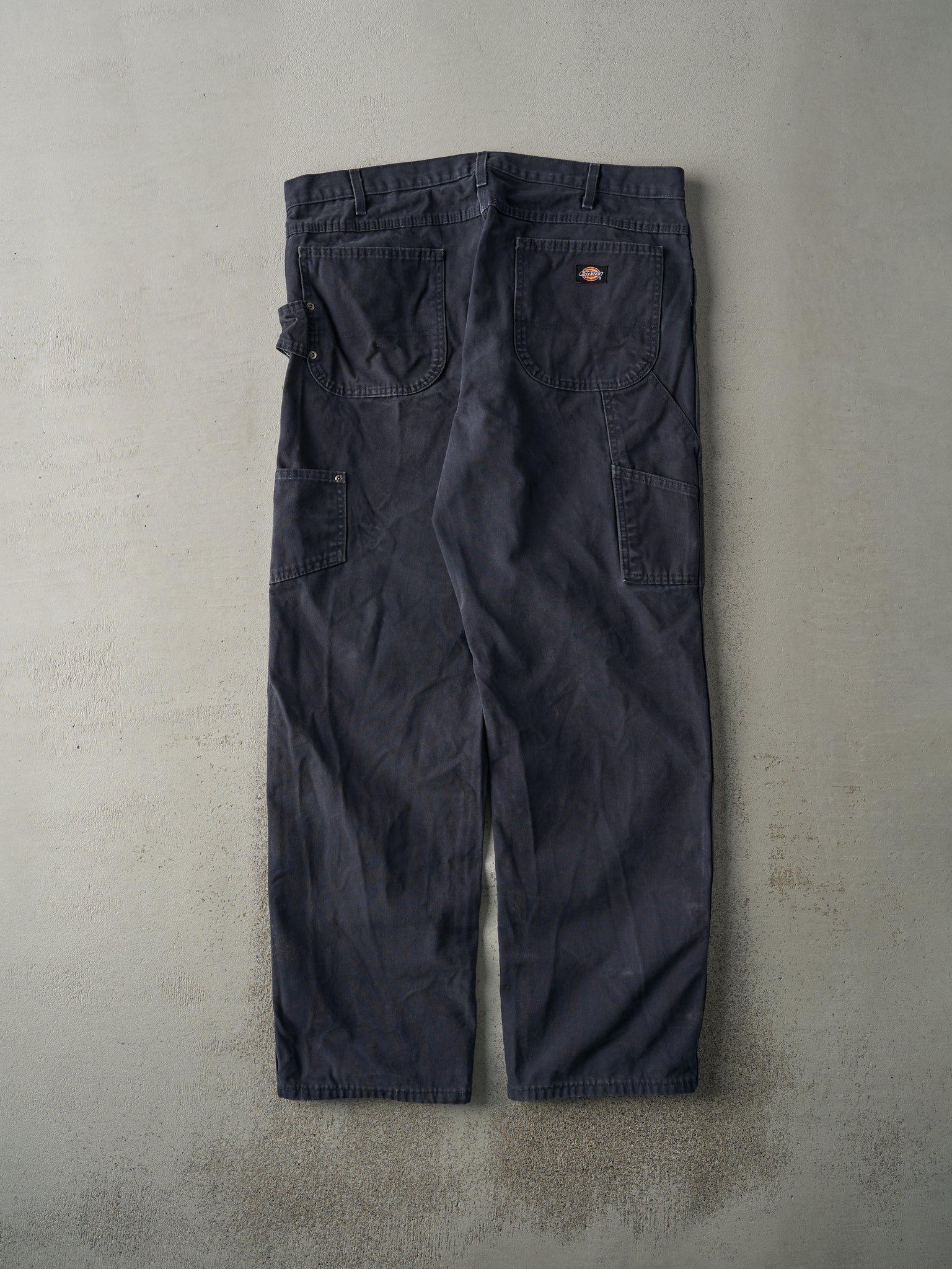 Vintage 90s Navy Blue Dickies Carpenter Pants (39x32.5)