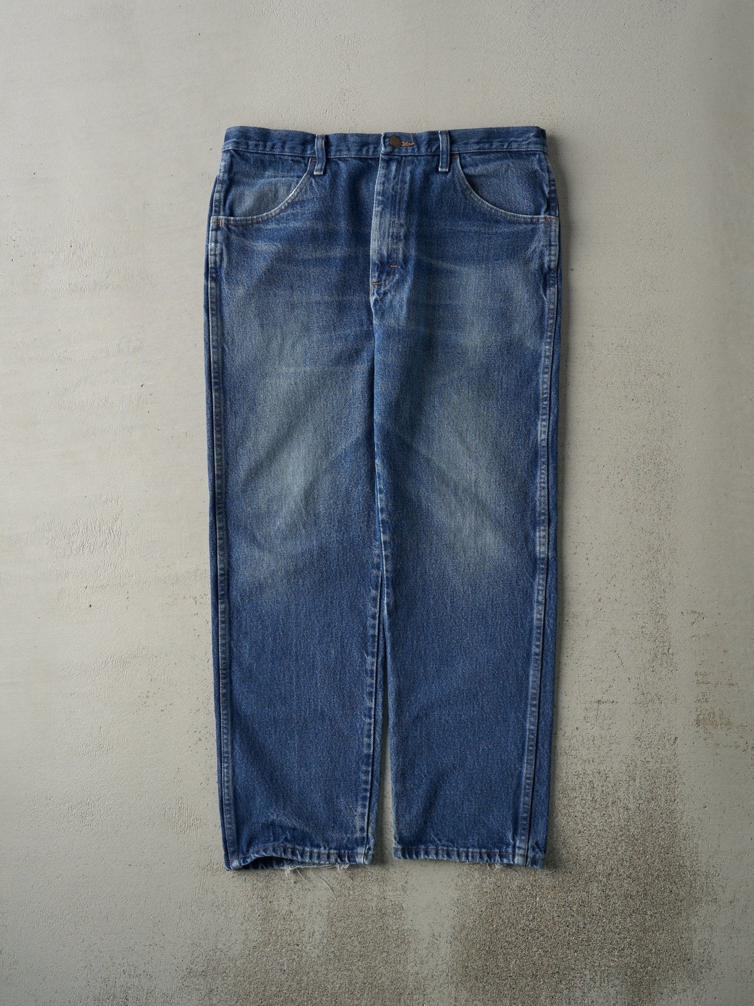 Vintage Y2K Mid Wash Rustler Jeans (36x29)