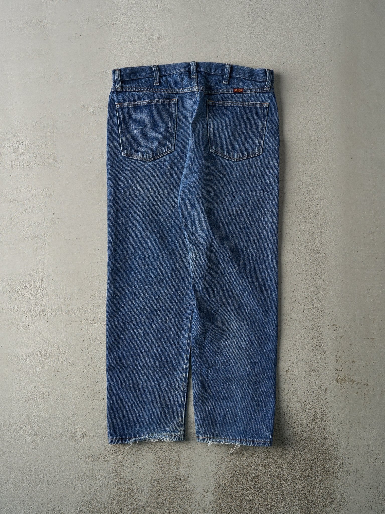 Vintage Y2K Mid Wash Rustler Jeans (36x29)