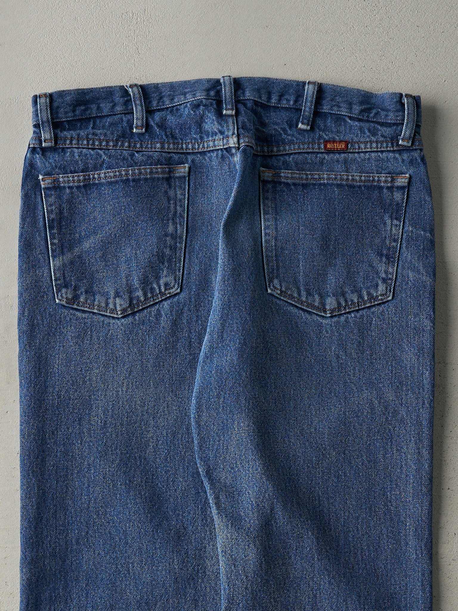Vintage Y2K Mid Wash Rustler Jeans (36x29)