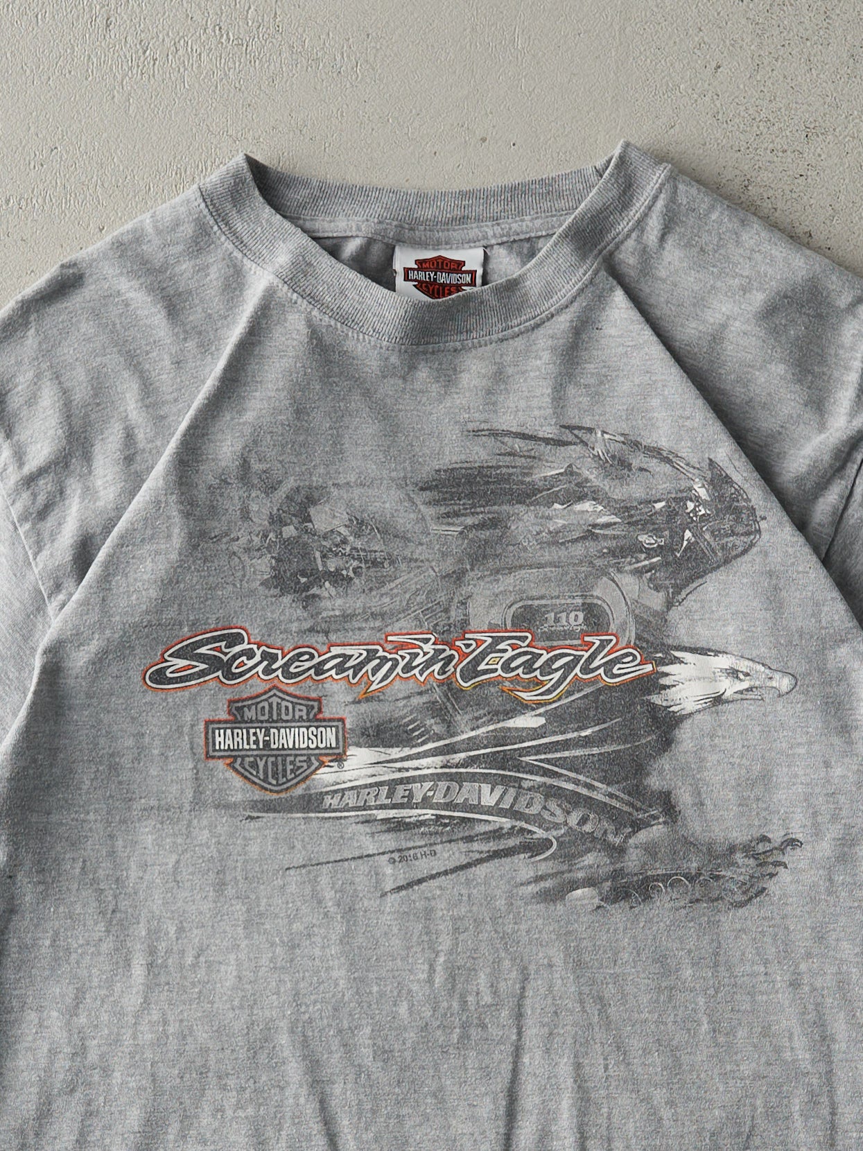 16' Grey Missoula Montana Harley Davidson Tee (S/M)