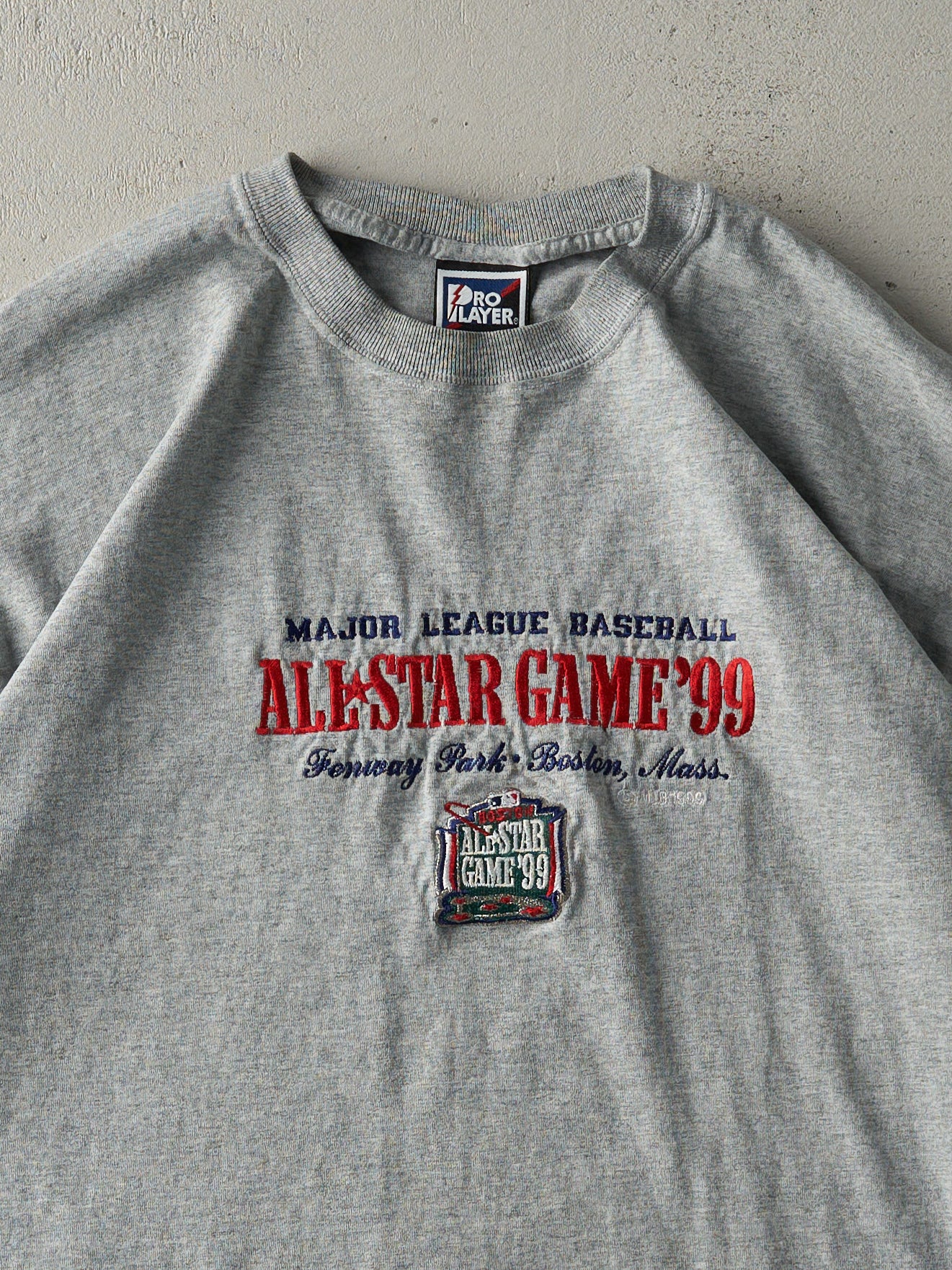 Vintage 99' Grey MLB All Star Game Embroidered Tee (XL/XXL)