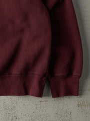 Vintage 90s Burgundy Roots Boxy Crewneck (L)