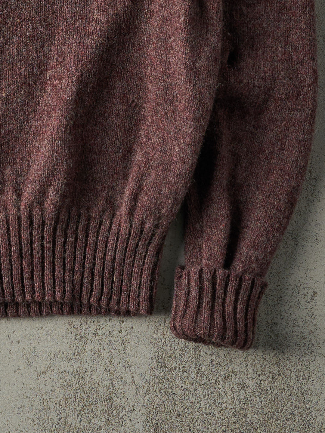 Vintage 80s Burgundy Woolrich Knit Pullover (M)