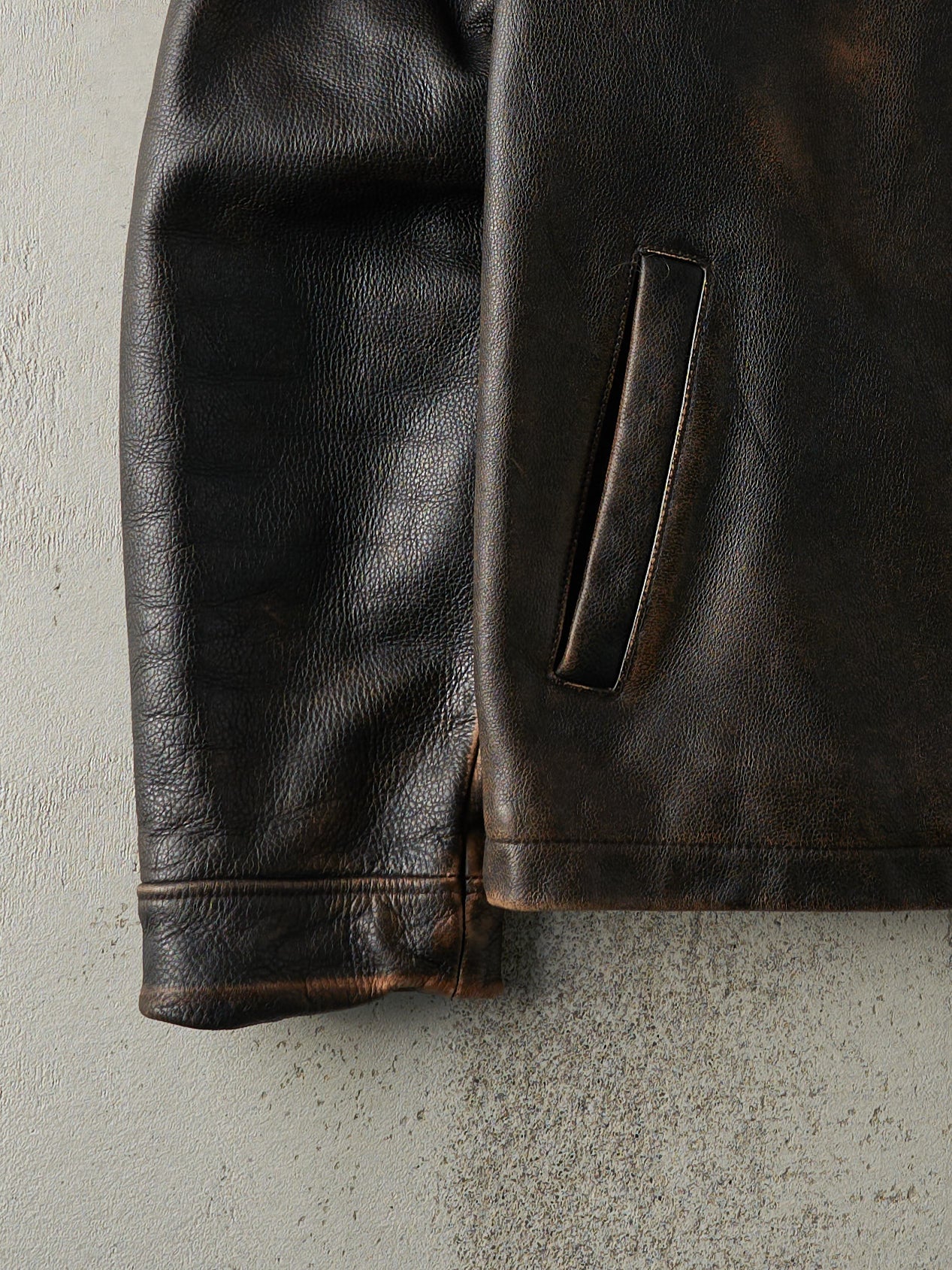 Vintage 90s Brown Eddie Bauer Leather Jacket (M) – Rebalance Vintage