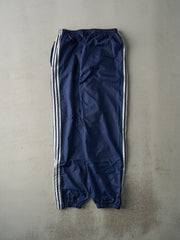 Vintage 90s Navy Blue Adidas Track Pants (32x31)