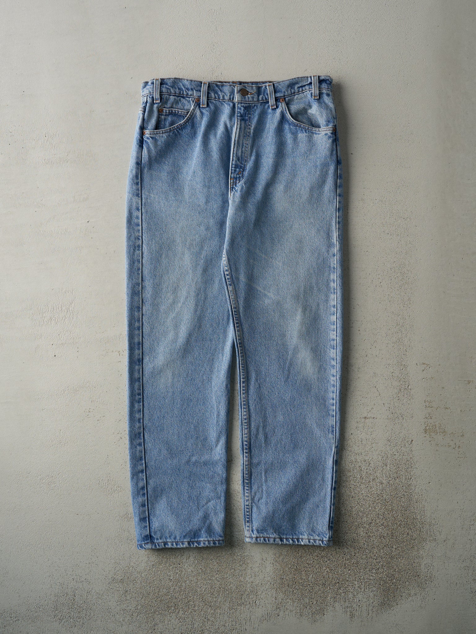 Vintage 90s Light Wash Levi's 505 Orange Tab Jeans (34x29.5)