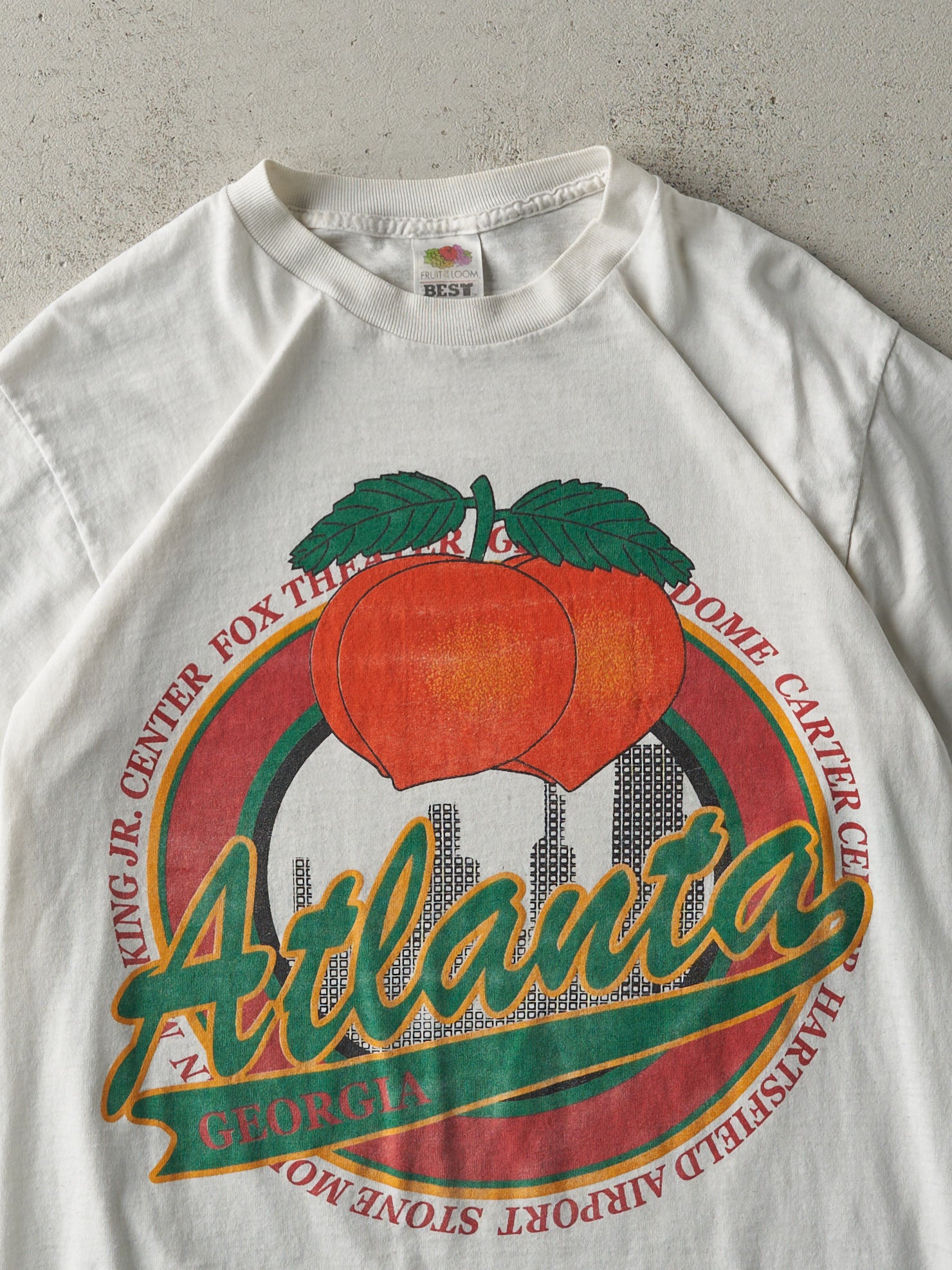 Vintage 90s White Atlanta Georgia Tee (S)