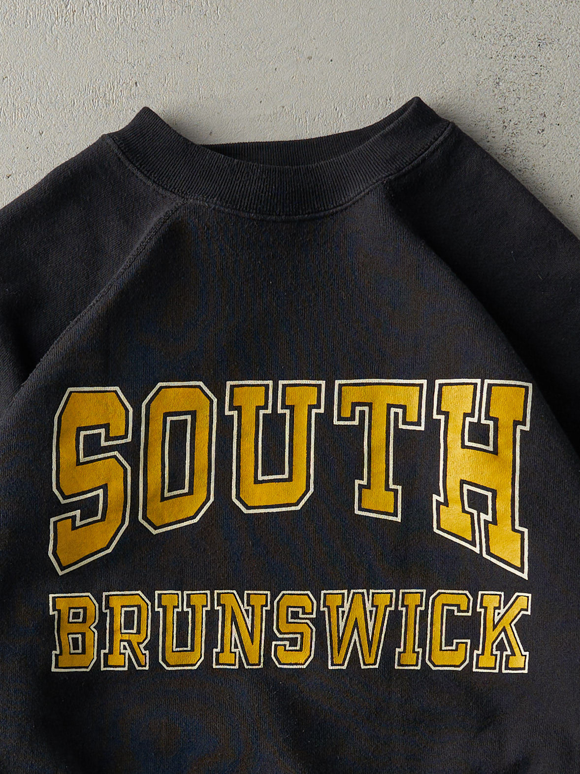 Vintage 80s Black South Brunswick Crewneck (M/L)