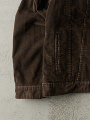 Vintage Y2K Brown Sherpa Lined Levi's Corduroy Jacket (M)