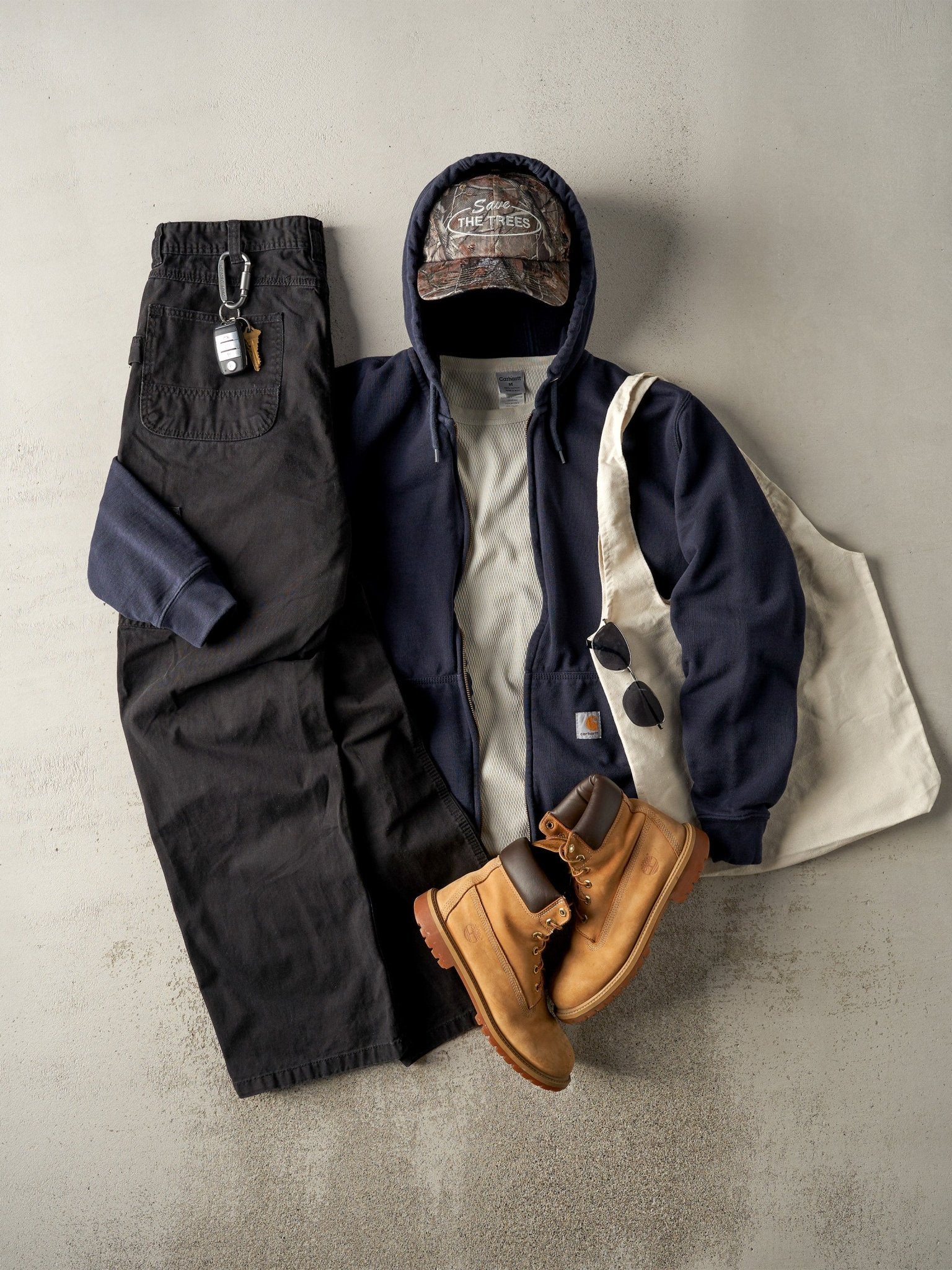 Vintage Y2K Black Ox Gear Carpenter Work Pants (33x30.5)