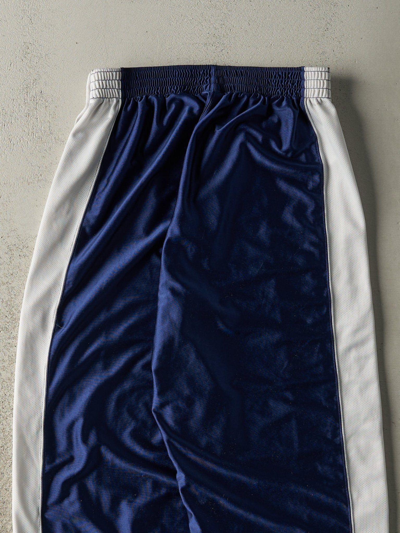 Vintage 90s Navy Blue Nike Tear Away Track Pants (29x34)