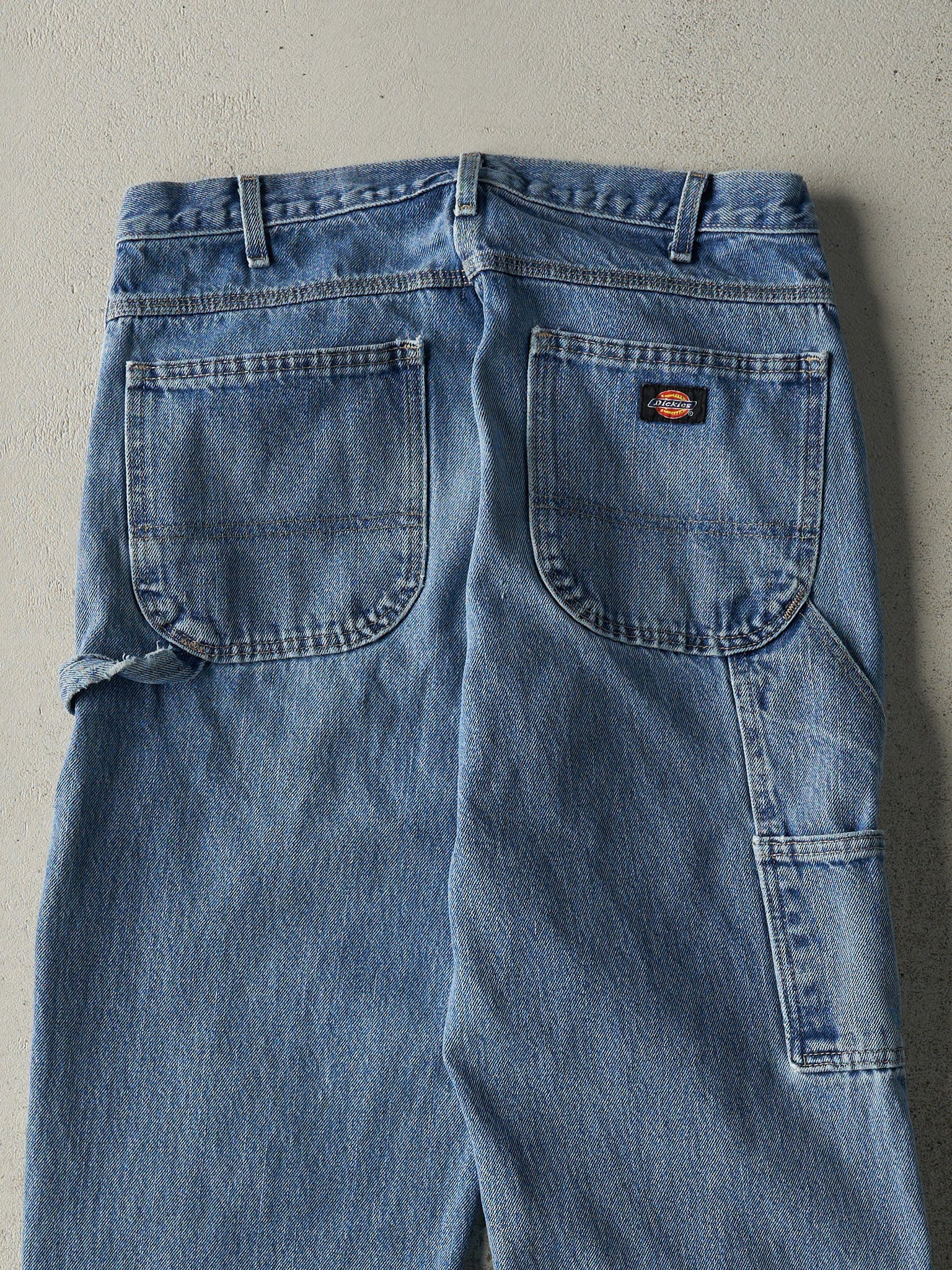 Vintage 90s Light Wash Dickies Carpenter Jeans (33x33)