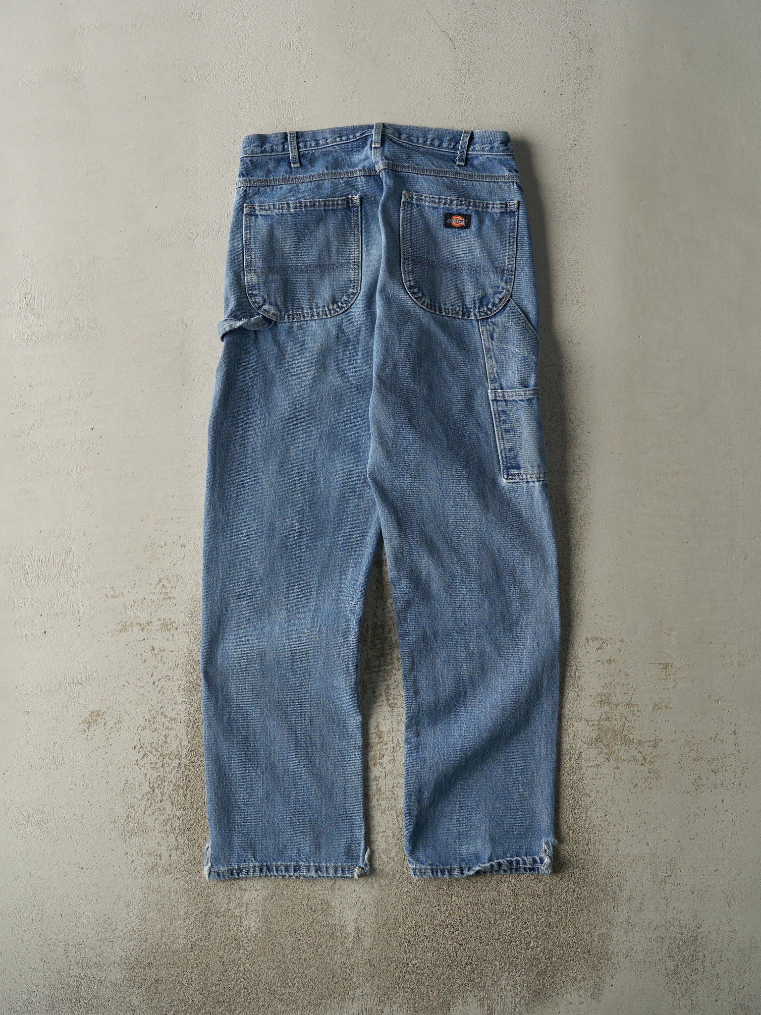 Vintage 90s Light Wash Dickies Carpenter Jeans (33x33)