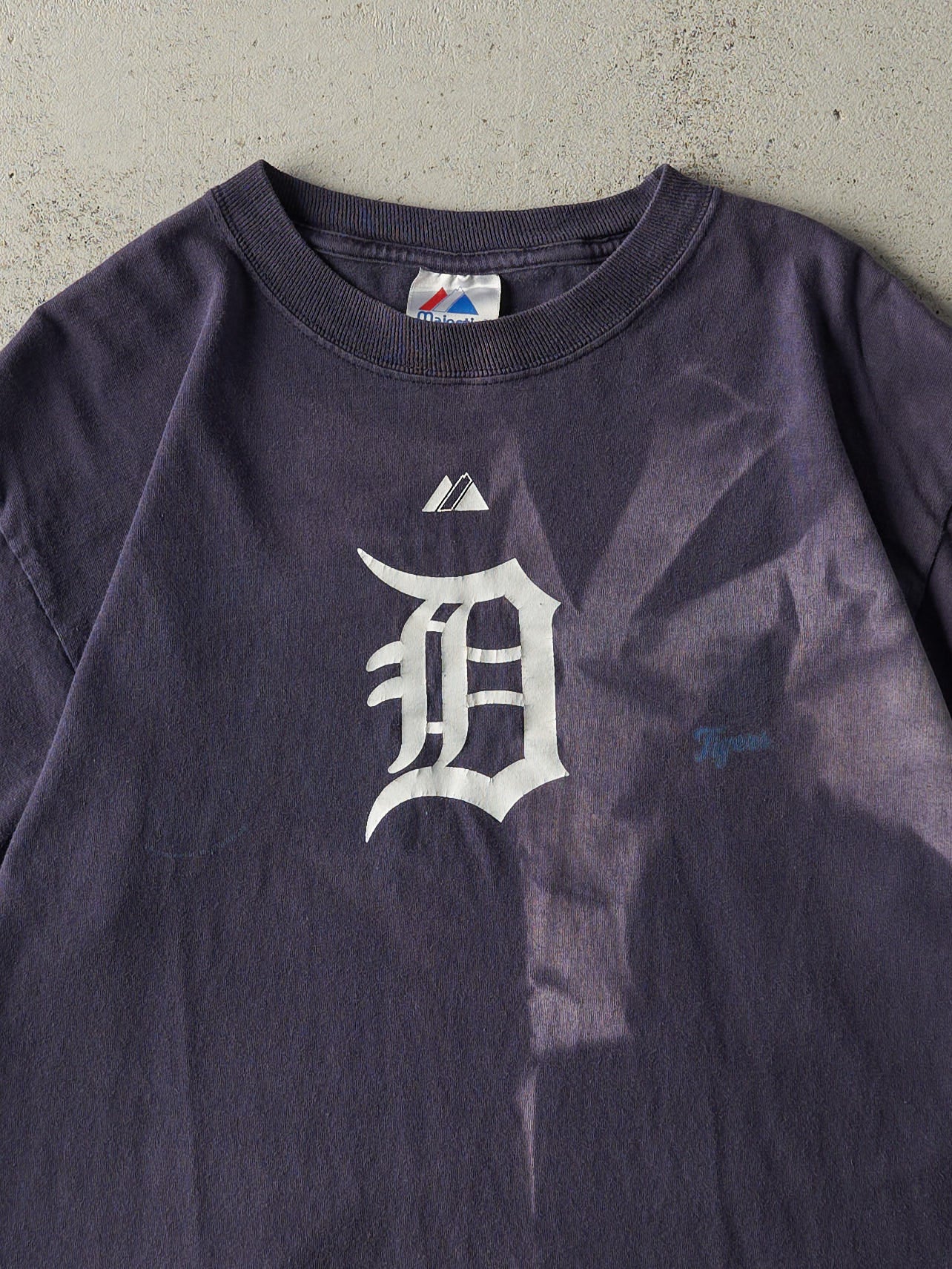 Vintage 07' Navy Blue Detroit Tigers Tee (M)