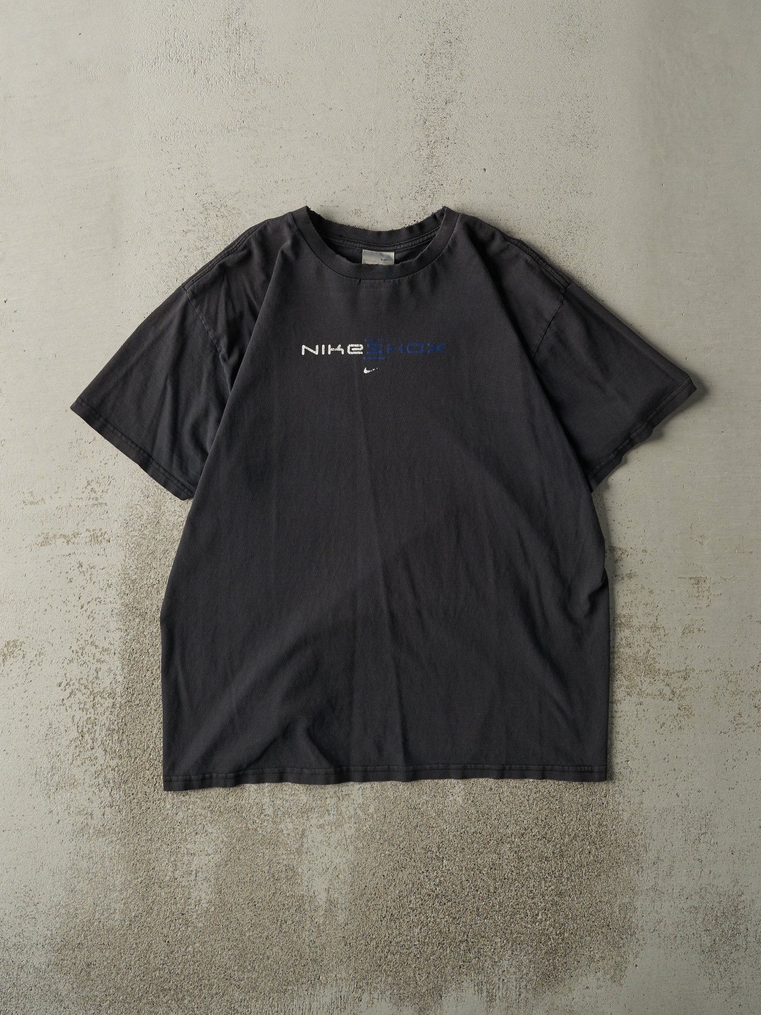 Vintage Y2K Black Nike Shox Tee (M/L)