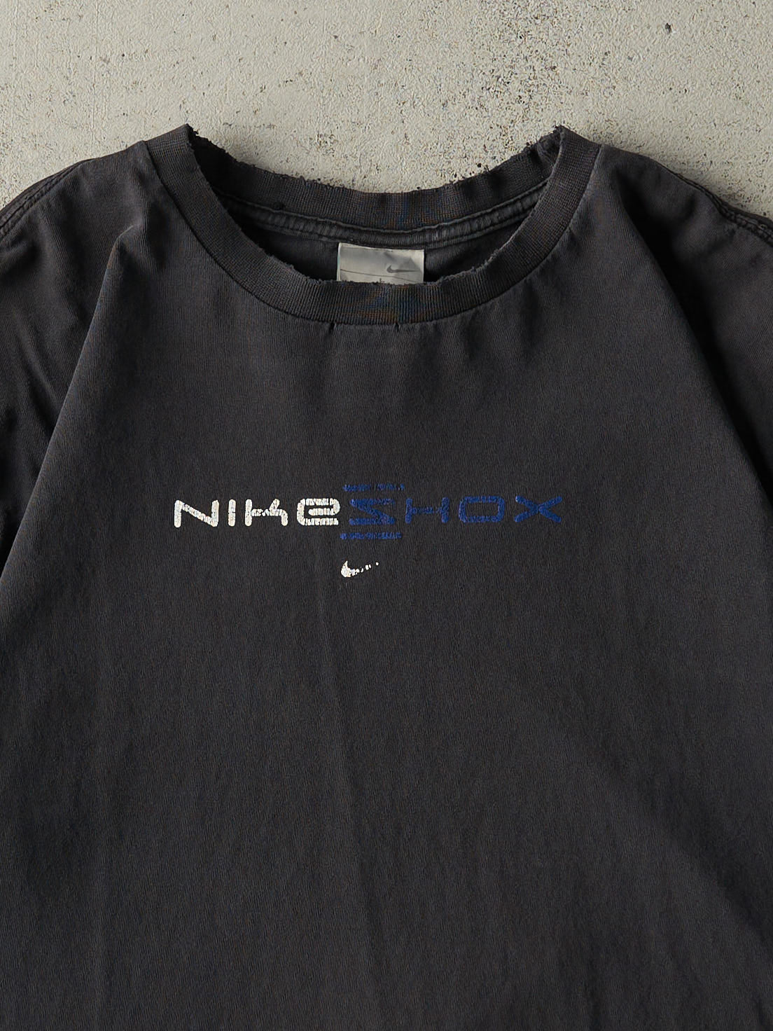 Vintage Y2K Black Nike Shox Tee (M/L)