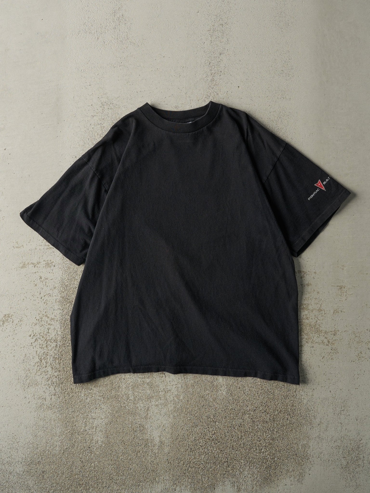Vintage 90s Black Pontiac Buick "Yield To No One" Tee (M/L)