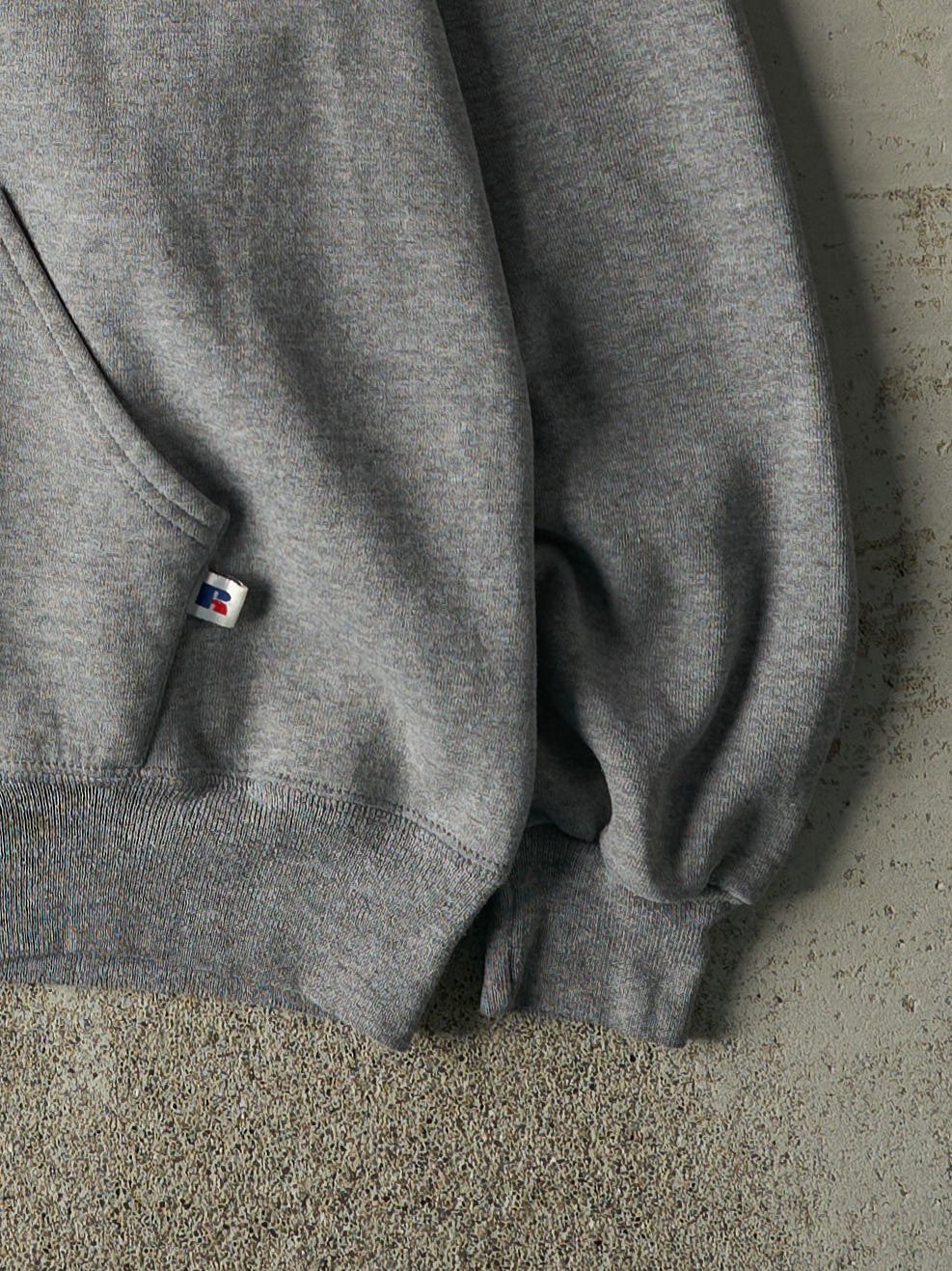 Vintage 90s Grey Tomahawk Soccer Russell Athletic Hoodie (L)
