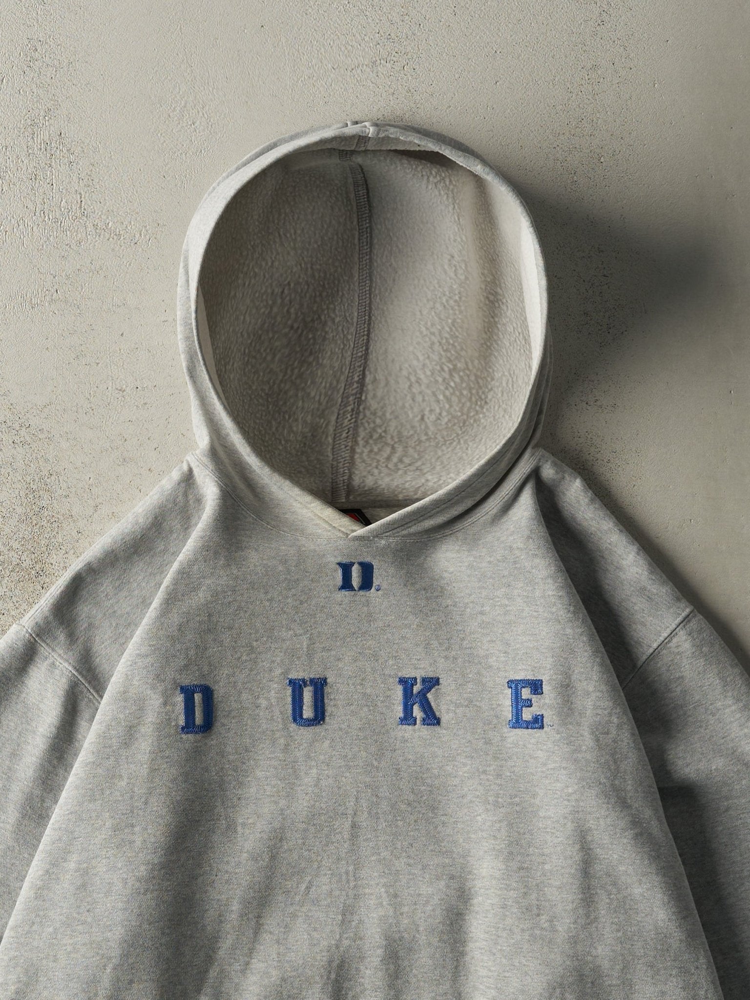 Vintage 90s Grey Nike Embroidered Duke University Hoodie (XL/XXL)