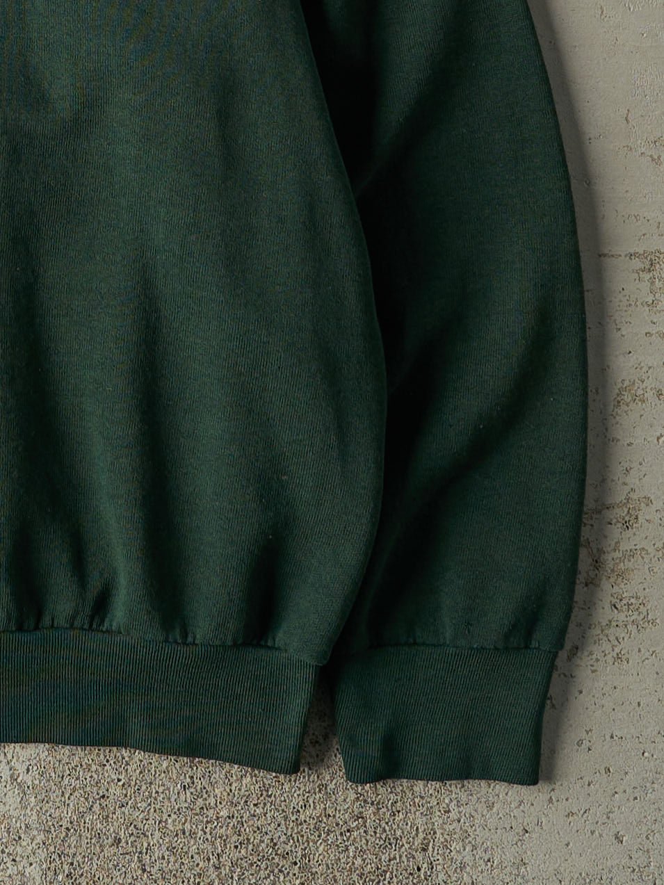 Vintage 80s Green Blank Crewneck (M)