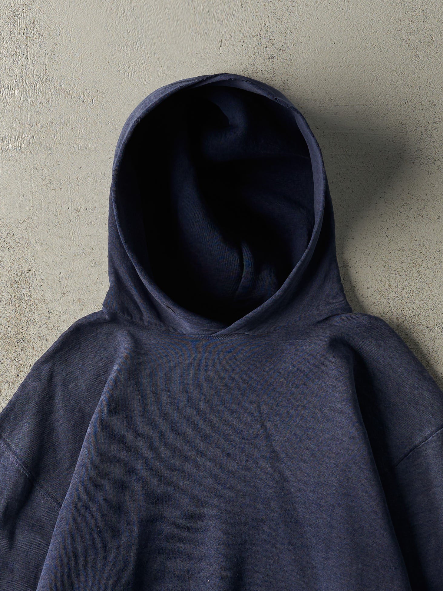 Vintage 90s Navy Blue Russell Athletic Hoodie (M)