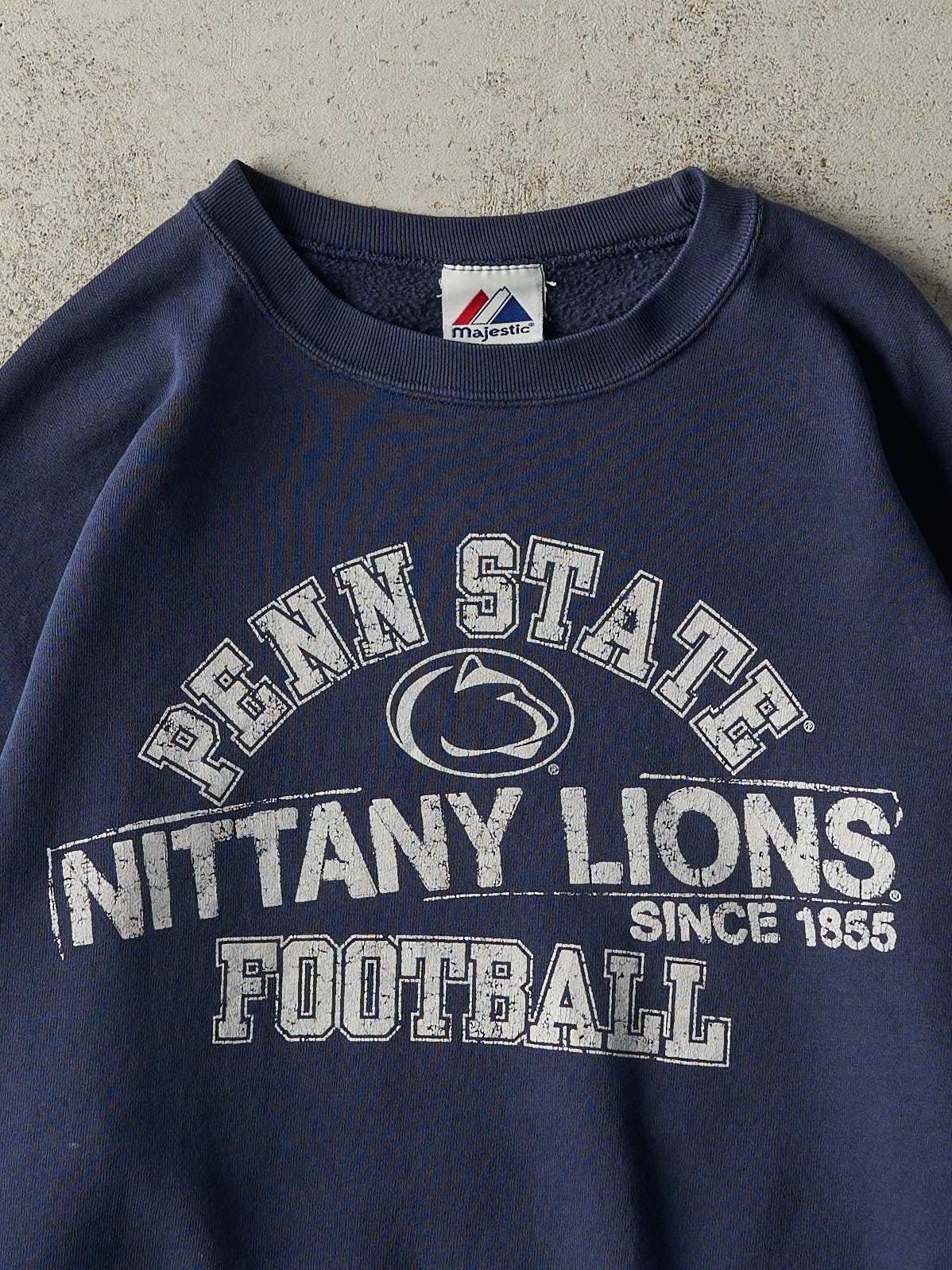 Vintage 90s Navy Blue Penn State Nittany Lions Crewneck (XL)