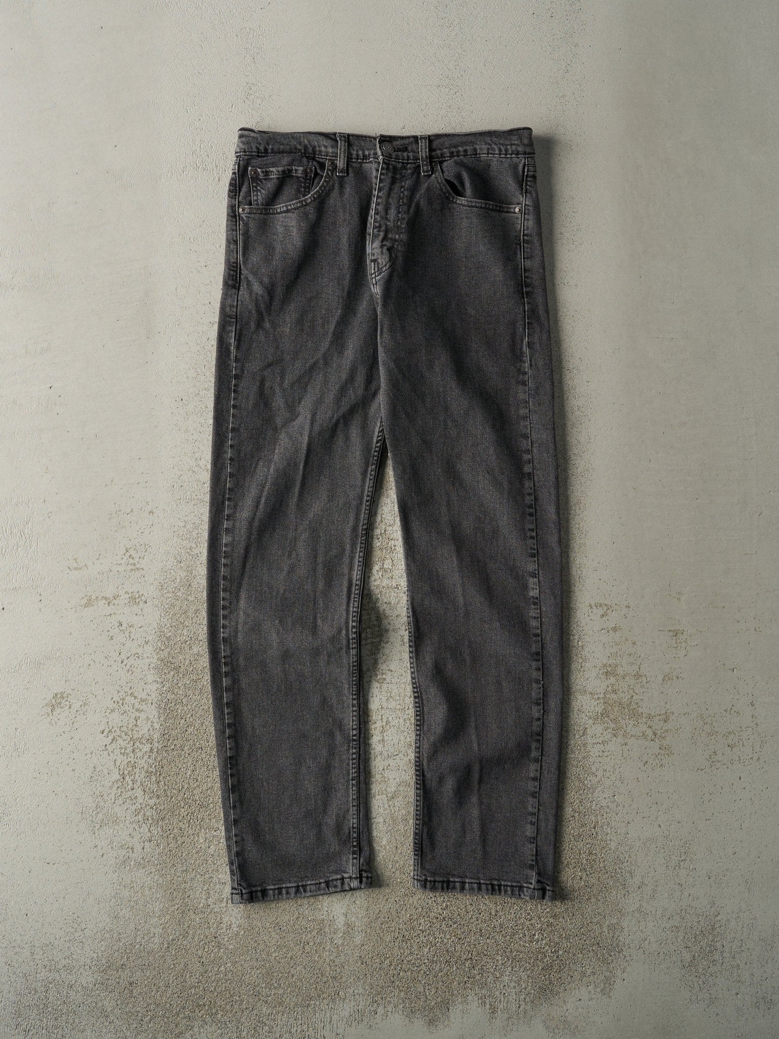Vintage Y2K Faded Black Levi's 505 Denim Pants (33x31)