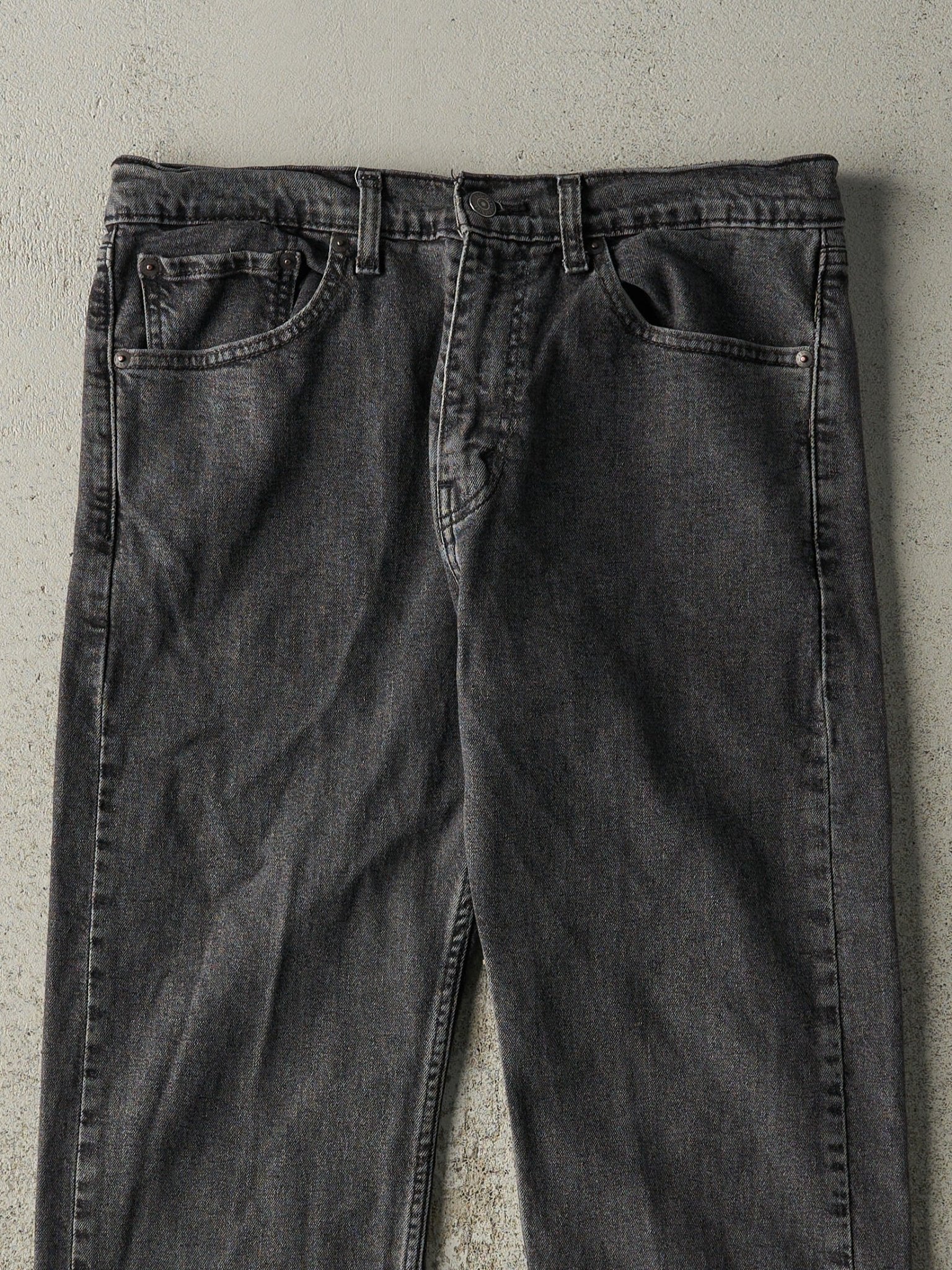 Vintage Y2K Faded Black Levi's 505 Denim Pants (33x31)