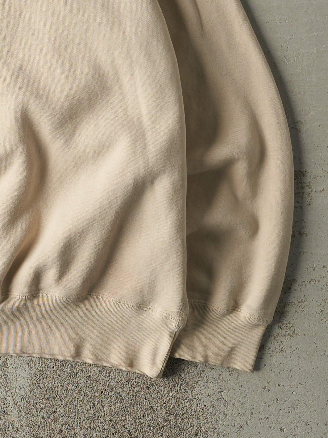 Vintage Y2K Beige Embroidered Polo Ralph Lauren Crewneck (XL/XXL)