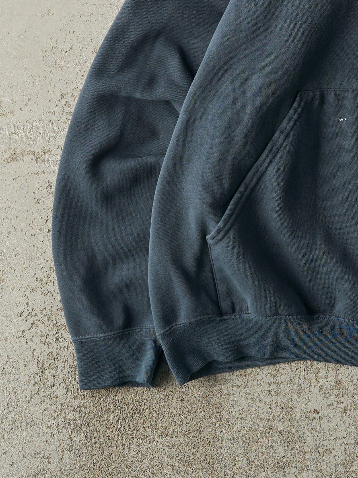 Vintage 90s Blue Embroidered Carhartt Hoodie (XL/XXL)