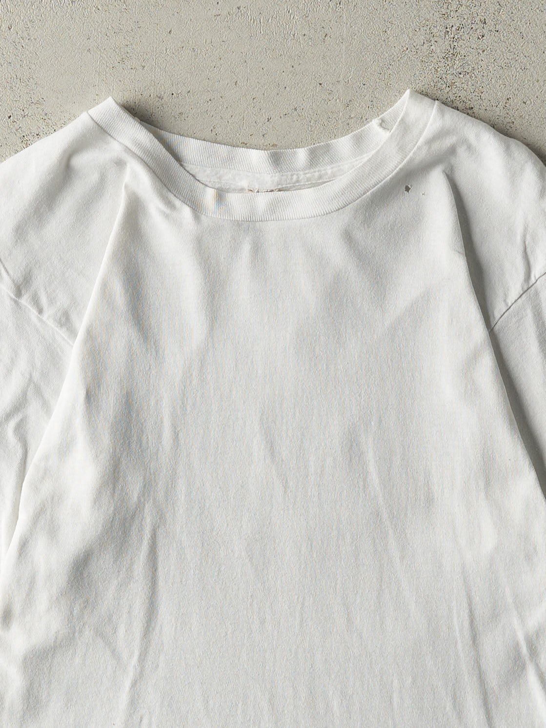 Vintage 80s White "Led Bloody Zeppelin" Parking Lot Bootleg Single Stitch Tee (XS/S)