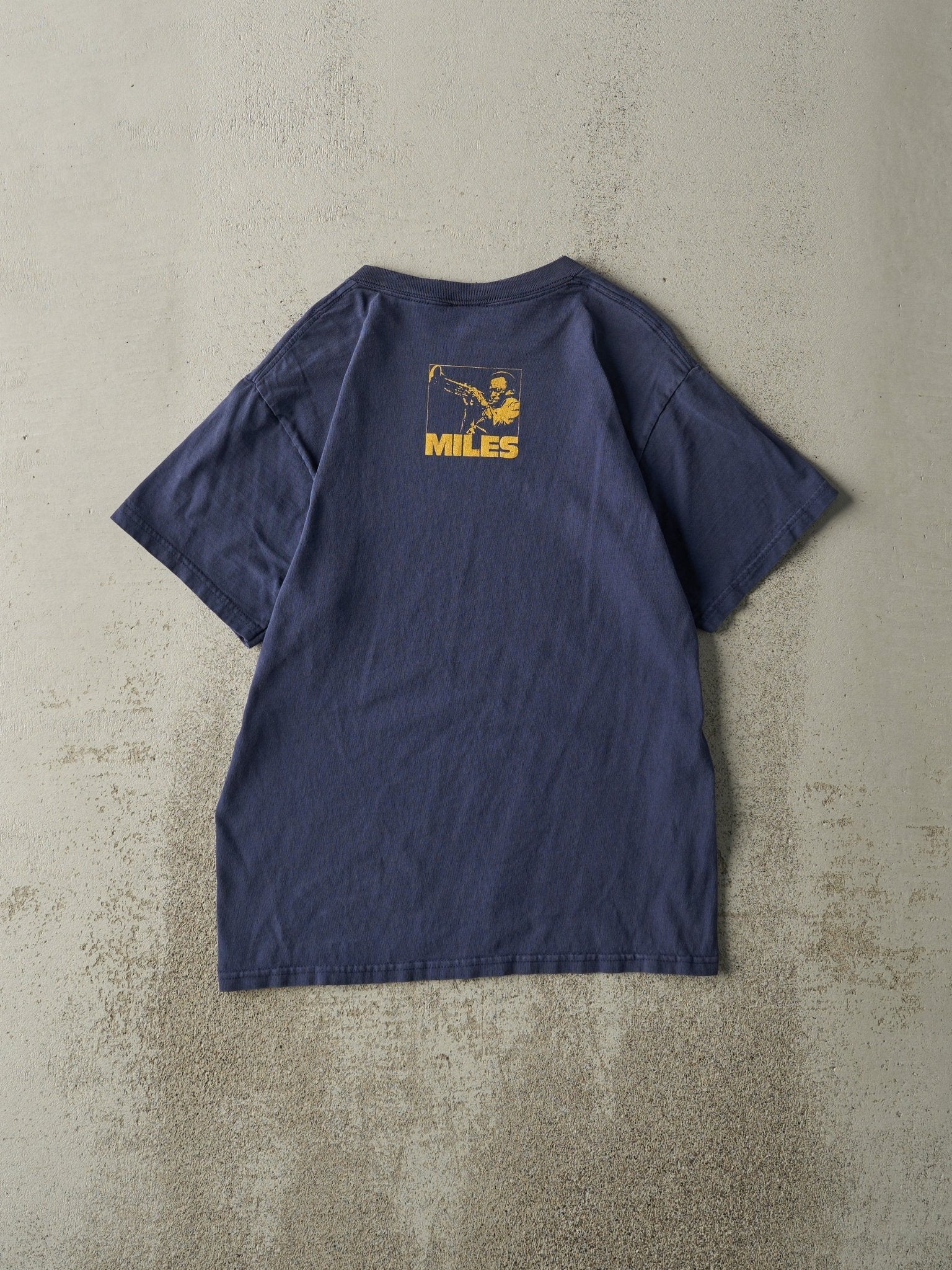Vintage 02' Navy Blue Miles Davis Tee (S)