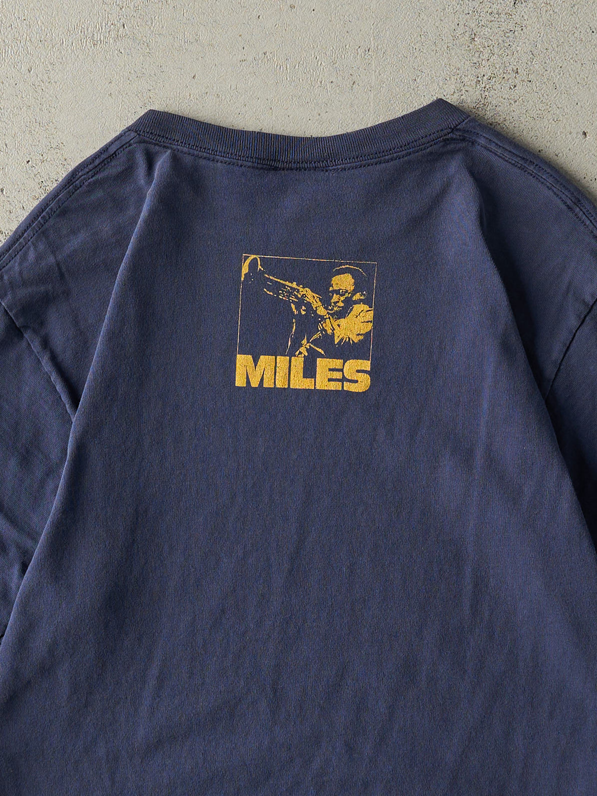 Vintage 02' Navy Blue Miles Davis Tee (S)
