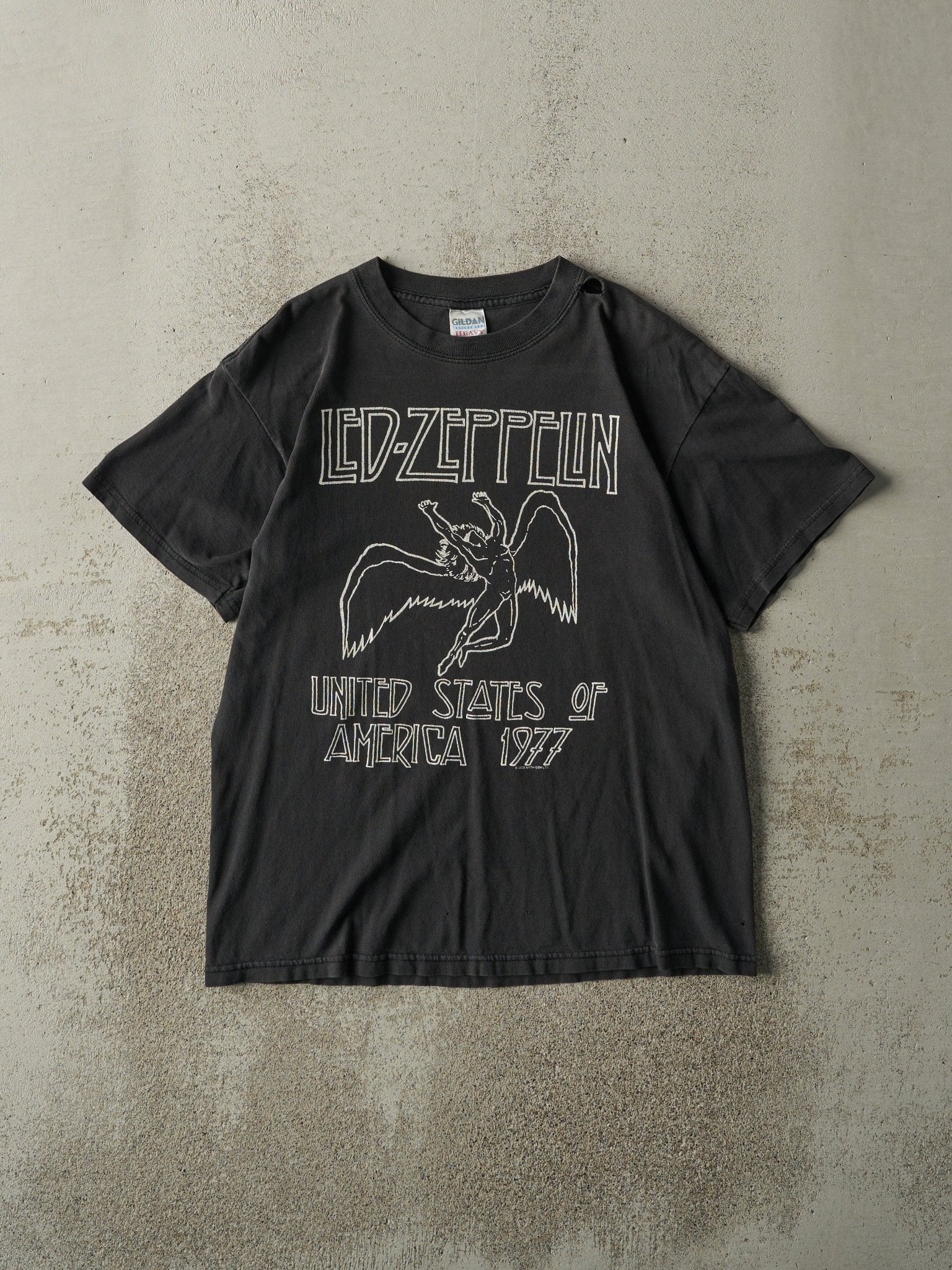Vintage 03' Black Led Zeppelin Tee (M)