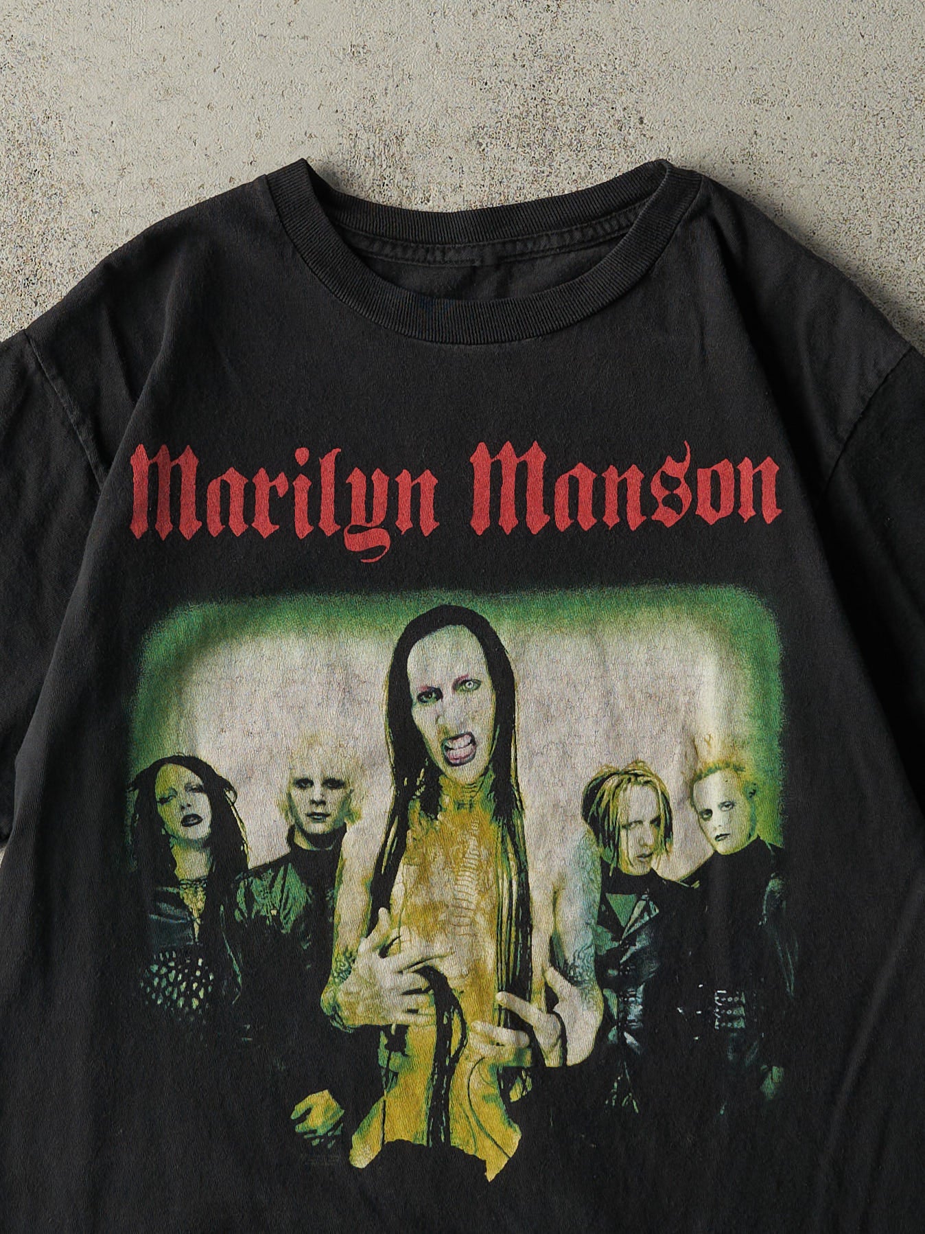 Vintage 13' Black Marilyn Manson Tee (S) – Rebalance Vintage